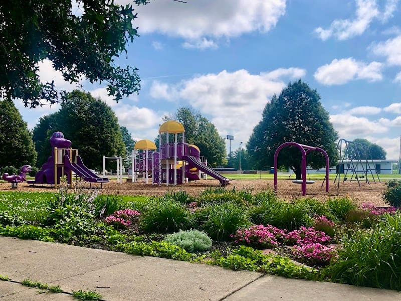 Moore Park Splash Pad in Arcola, Illinois