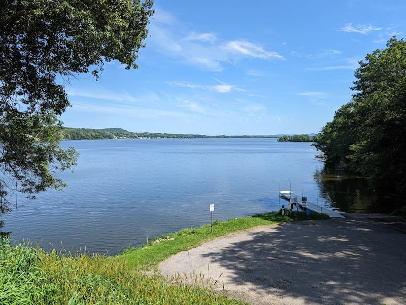 Neshonoc Swarthout Beach in West Salem, Wisconsin
