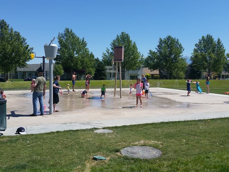 Nolen Park Splash Pad in Eagle Mountain, Utah