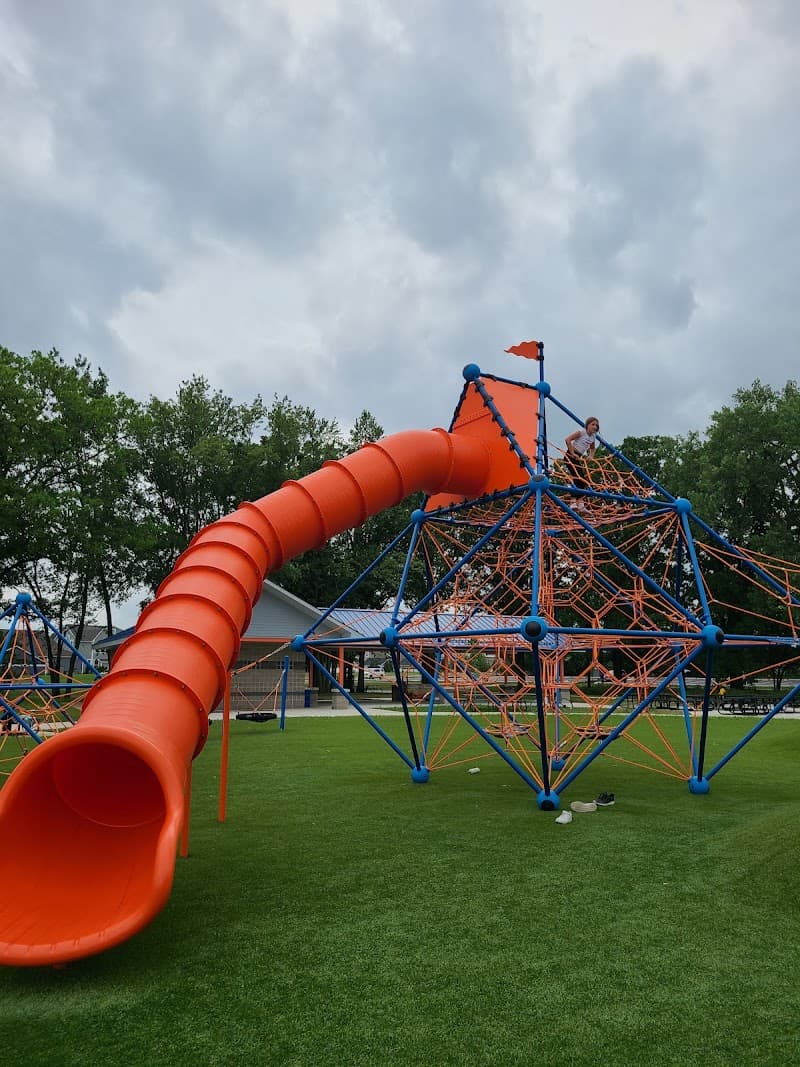 Normandy Oaks Park Splash Pad in Royal Oak, Michigan