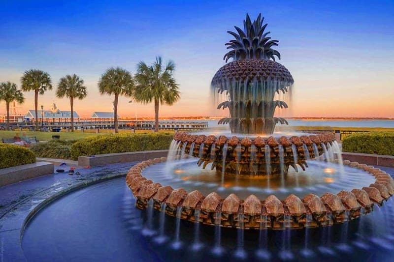 Pineapple Fountain splash pad