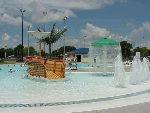 Pirate Cove Water Park splash pad