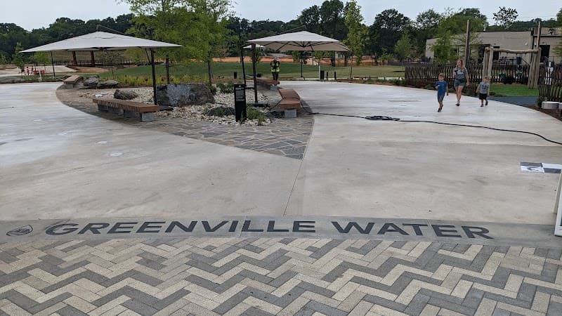 Prisma Health Welcome Center splash pad