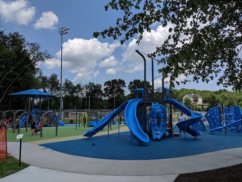 Richland Township Community Splash Pad in Gibsonia, Pennsylvania
