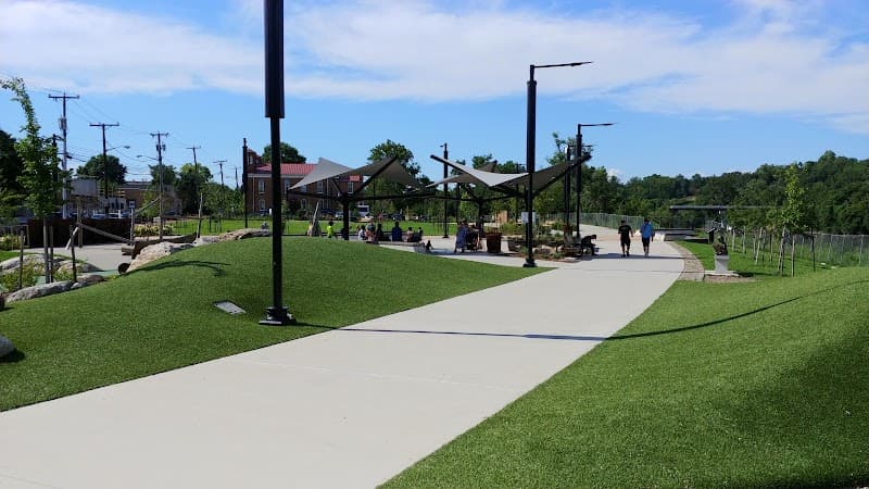 Riverfront Park in Fredericksburg, Virginia