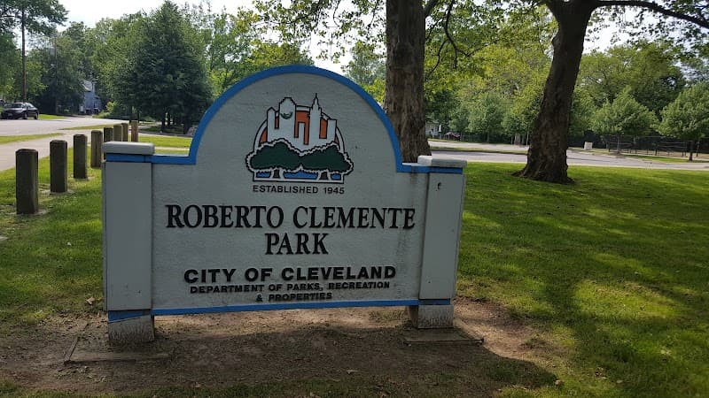 Roberto Clemente Splash Pad in Cleveland, Ohio