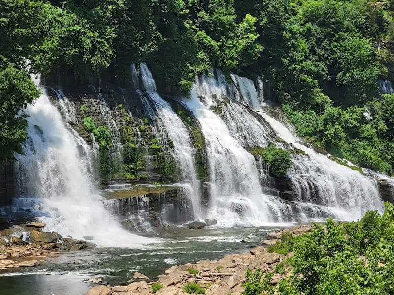 Rock Island State Park Splash Pad in Rock Island, Tennessee
