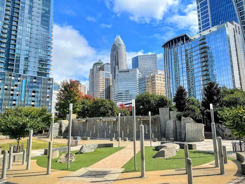 Romare Bearden Park splash pad