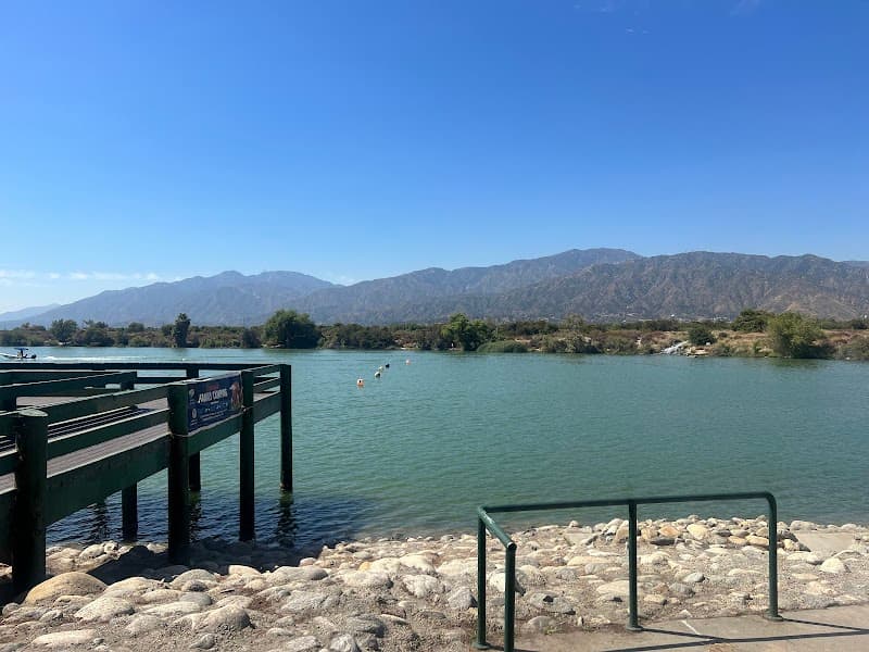 Santa Fe Dam Recreational Area Water Play Area in Baldwin Park, California