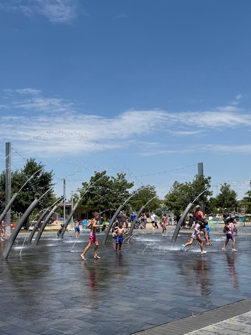 Scissortail Park Children's Playground Water Fountains splash pad