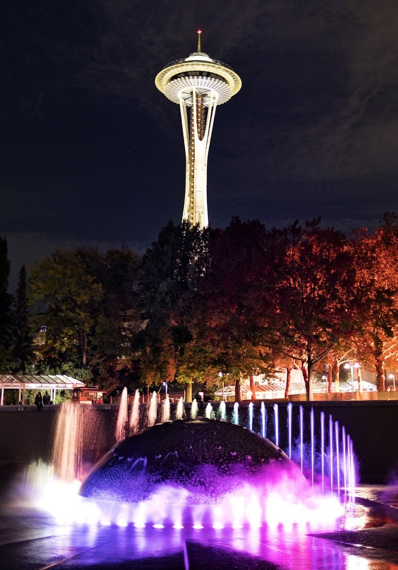 Seattle Center International Fountain splash pad