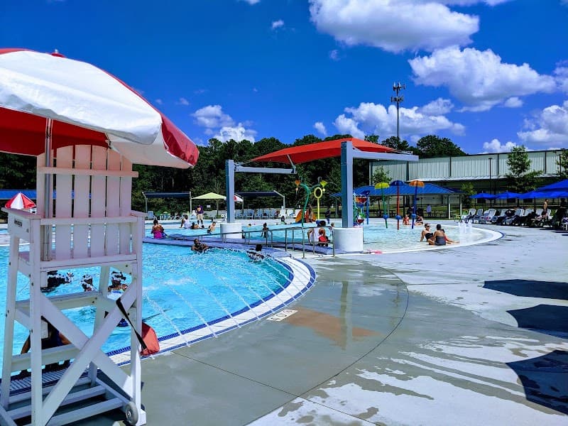 Seven Springs Water Park at Wild Horse Creek Park splash pad