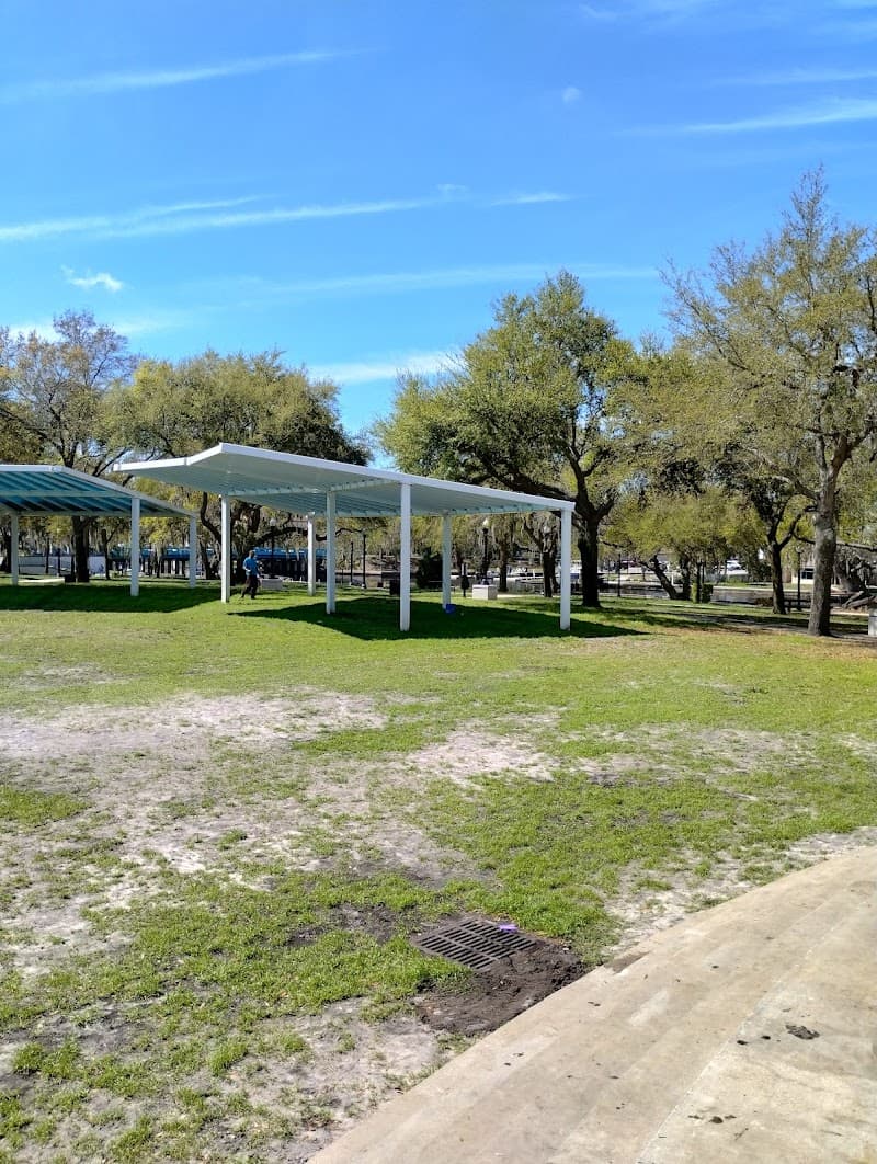 Sims Park Splash Pad in New Port Richey, Florida