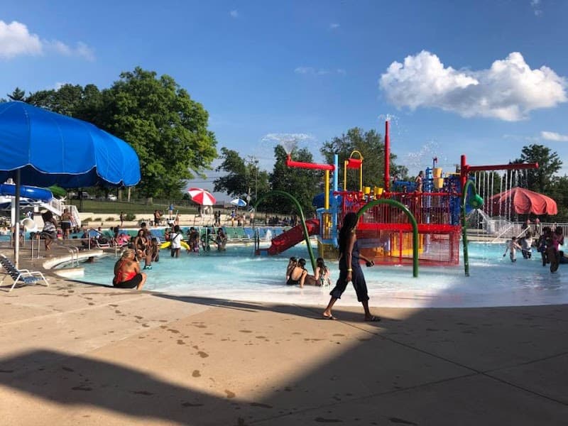 Splash at Wabash Aquatic Complex in Ferguson, Missouri
