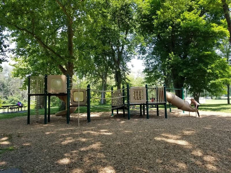 Splash Pad at Cazenovia Park splash pad