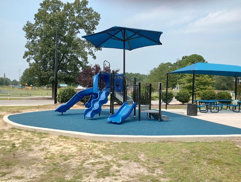 Splash Pad at Eastover Community Park splash pad
