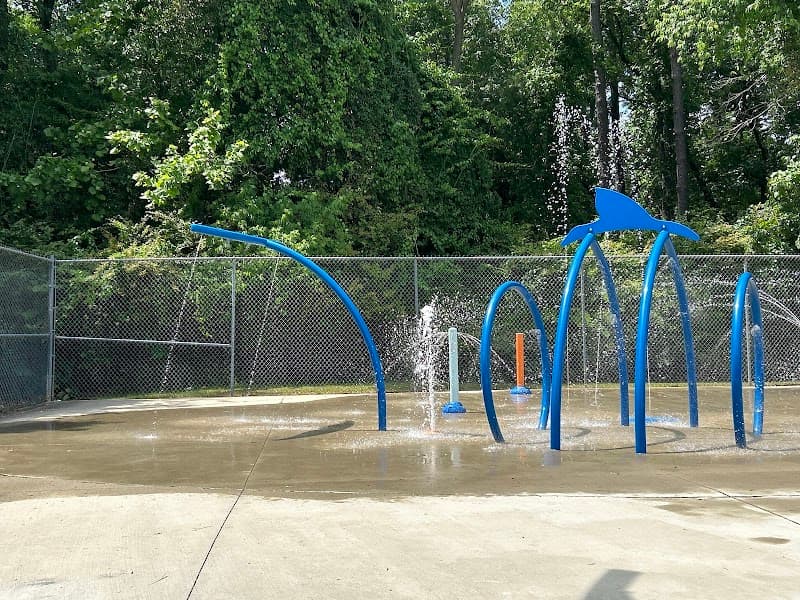 Splash Pad at Gilmore Therapeutic Recreation Center splash pad