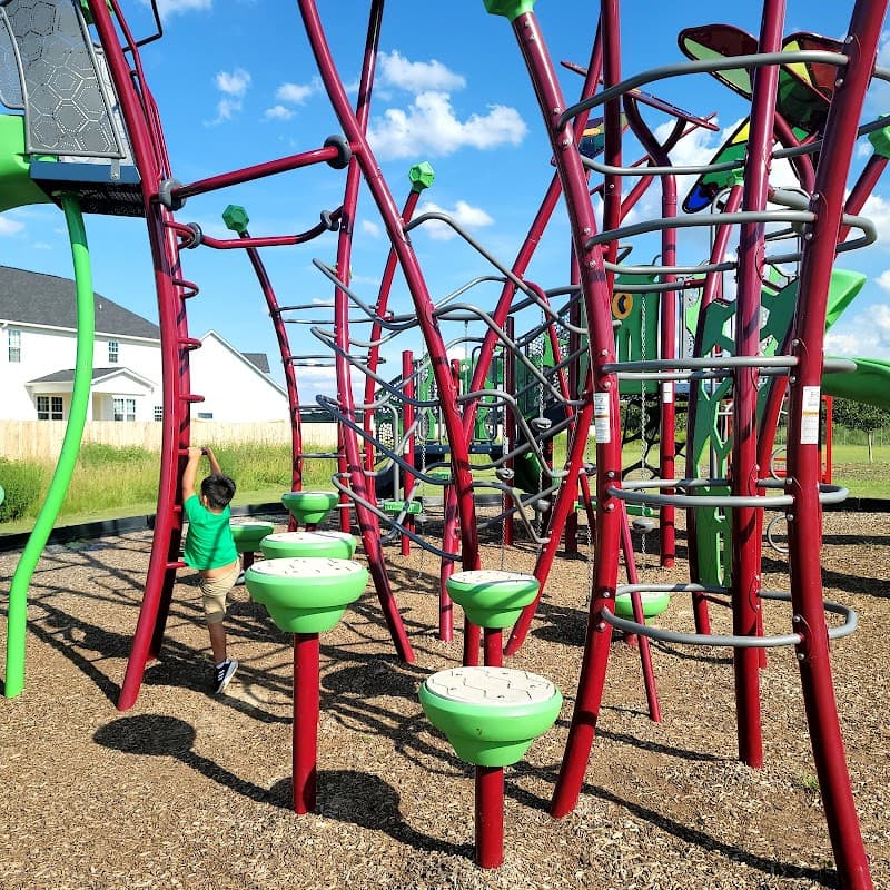 Splash Pad at Gray's Creek Park splash pad