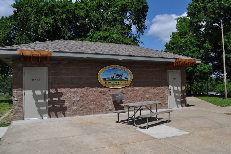 Splash Pad at Hawthorn Park in Leavenworth, Kansas