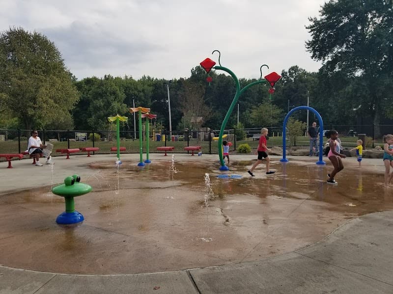 Splash Pad at James L. Wick, Jr. Recreation Area splash pad
