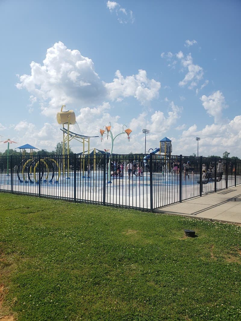 Splash Pad at Martin Luther King Jr. Park in Springfield, Tennessee