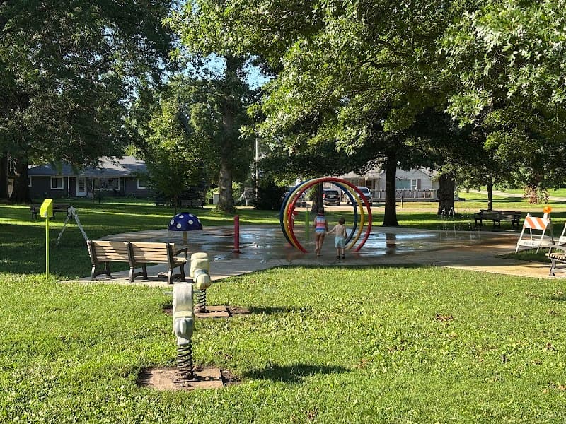 Splash Pad at Mischler Park in Deer Creek, Illinois