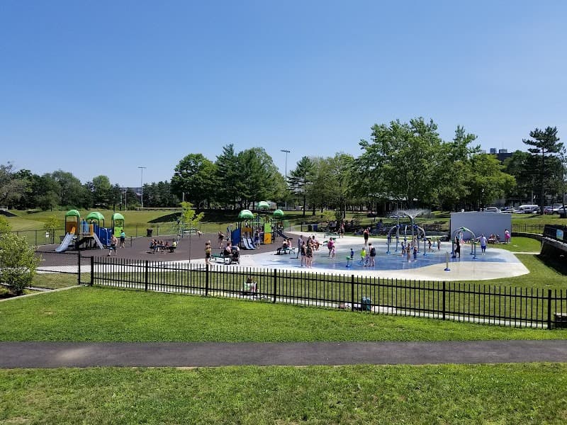 Splash Park at Veterans Way in Woonsocket, Rhode Island