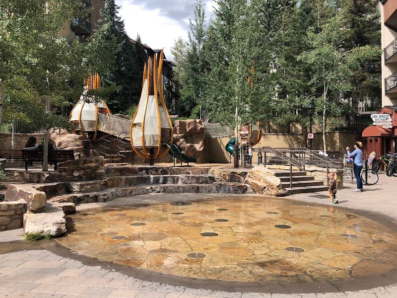 Sunbird Park Splash Pad in Vail, Colorado