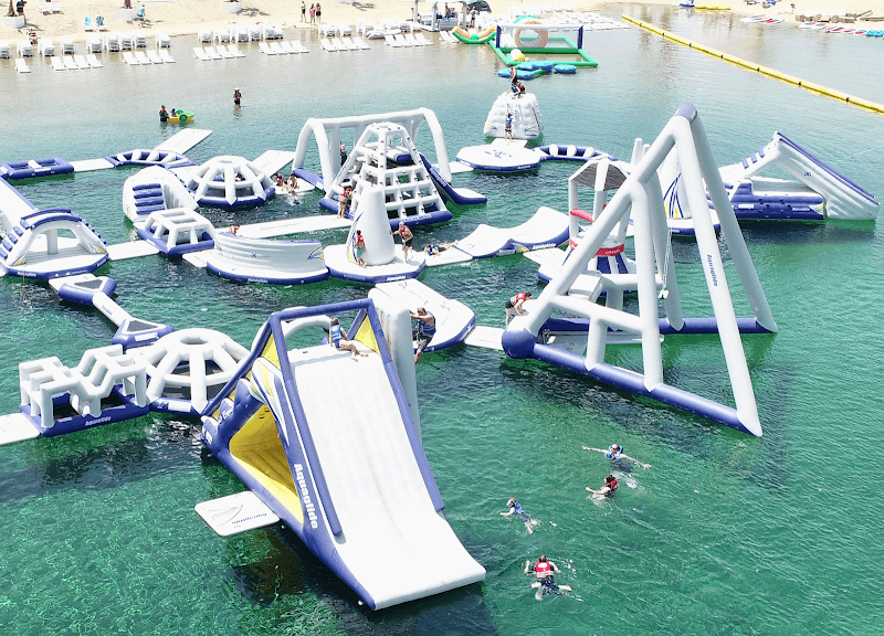 The Adventure Lagoon splash pad