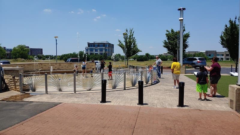 The David Price Miracle Field and Playground splash pad