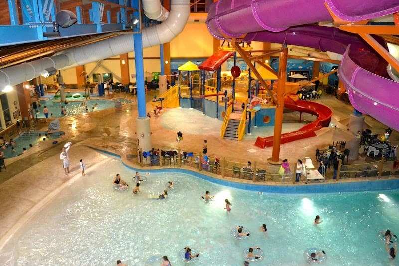 The Reef Indoor Water Park splash pad