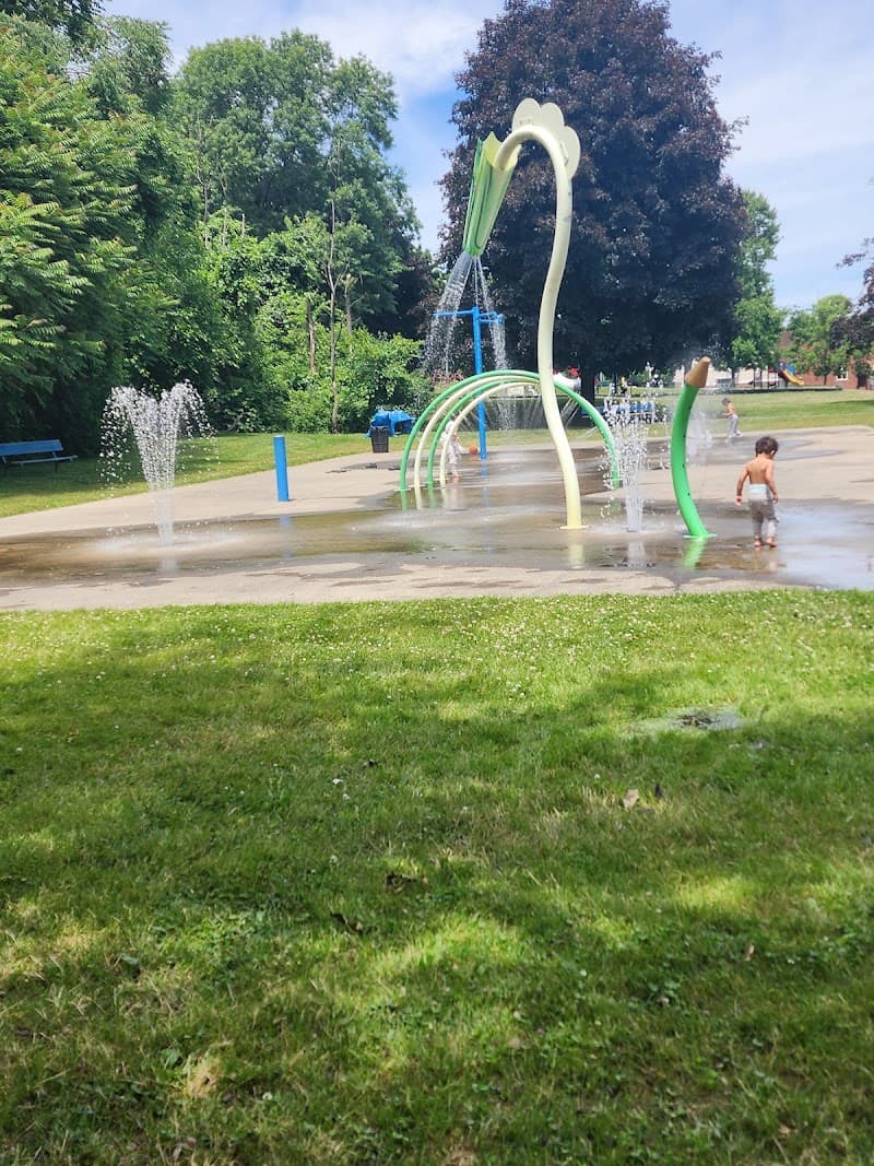 The Spray Pad at Hackett Park splash pad