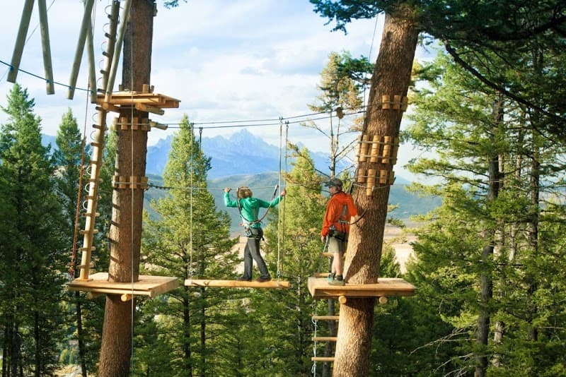 Treetop Adventure Park at Snow King Mountain splash pad