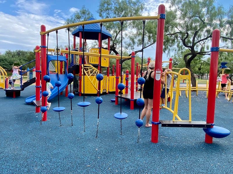 Unidad Park Splash Pad in San Angelo, Texas