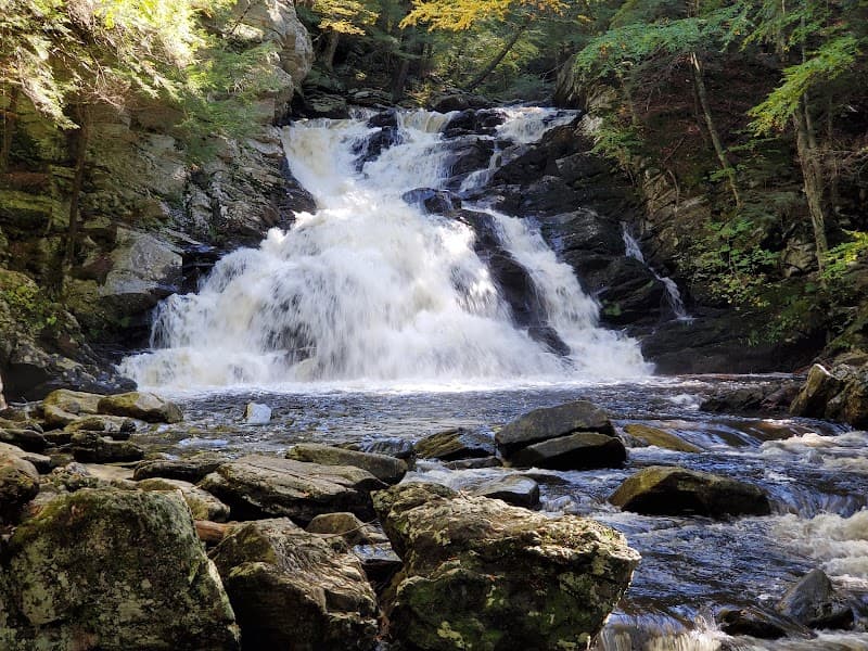 Wahconah Falls State Park in Dalton, Massachusetts