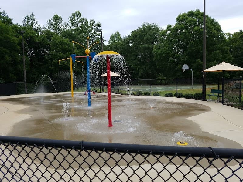 Waleska Splash Pad at Cline Park in Waleska, Georgia
