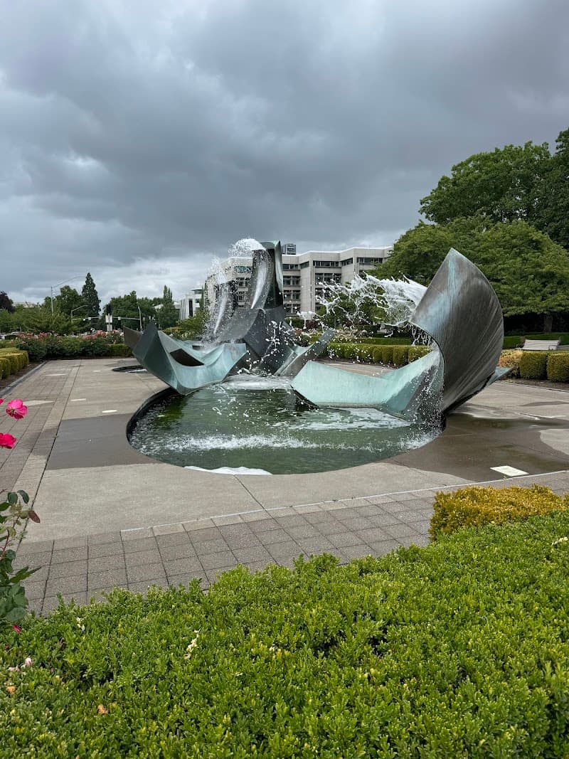 Wall of Water Fountain splash pad