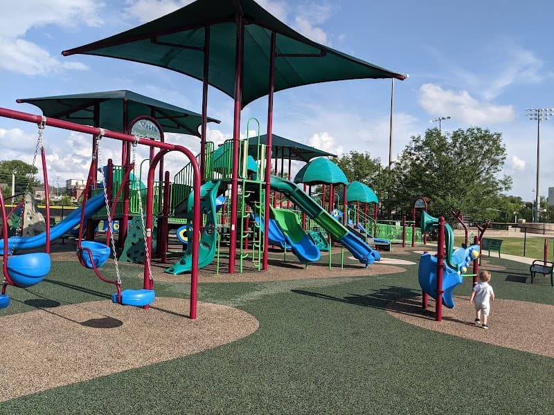 Warner Park Spray and Play splash pad