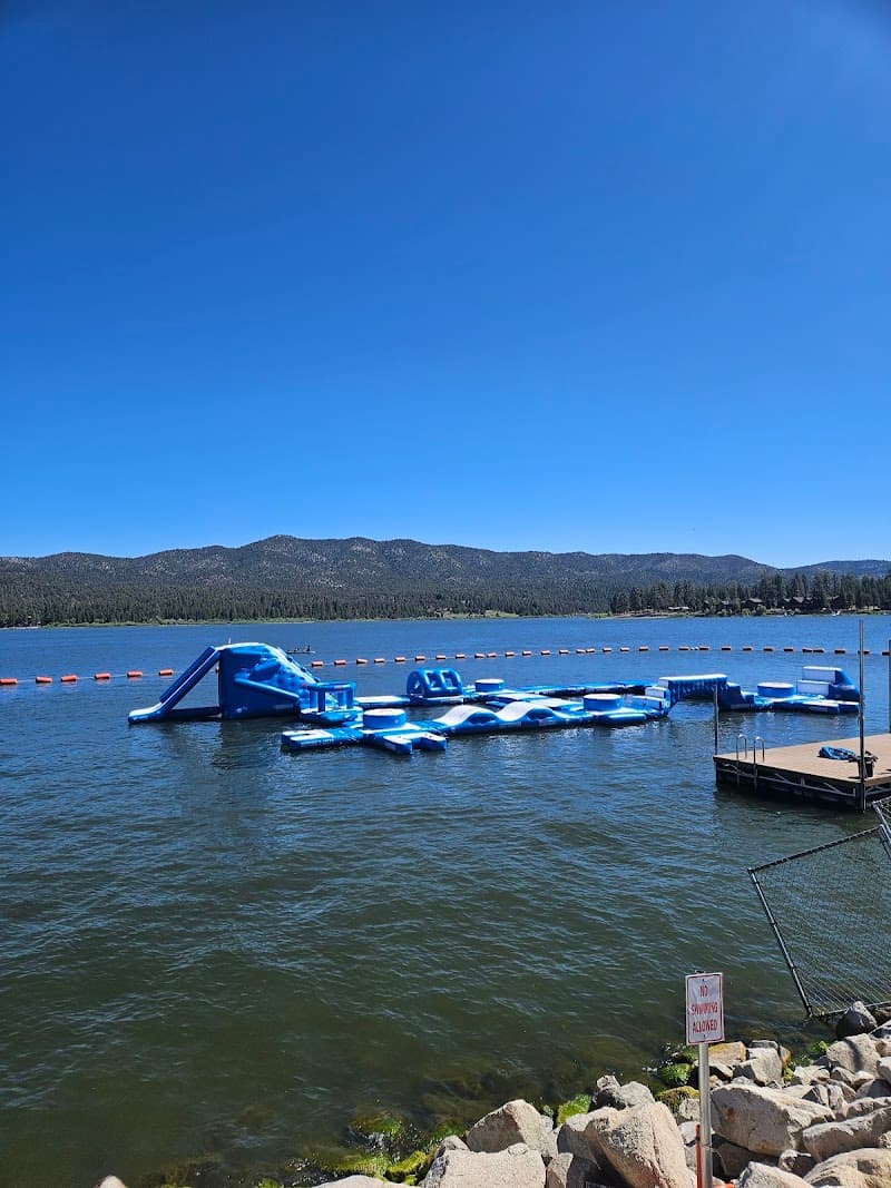 Water Park at Big Bear Watersports School in Big Bear Lake, California