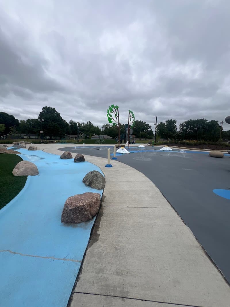 Waterworks Park Splash Pad in Grimes, Iowa