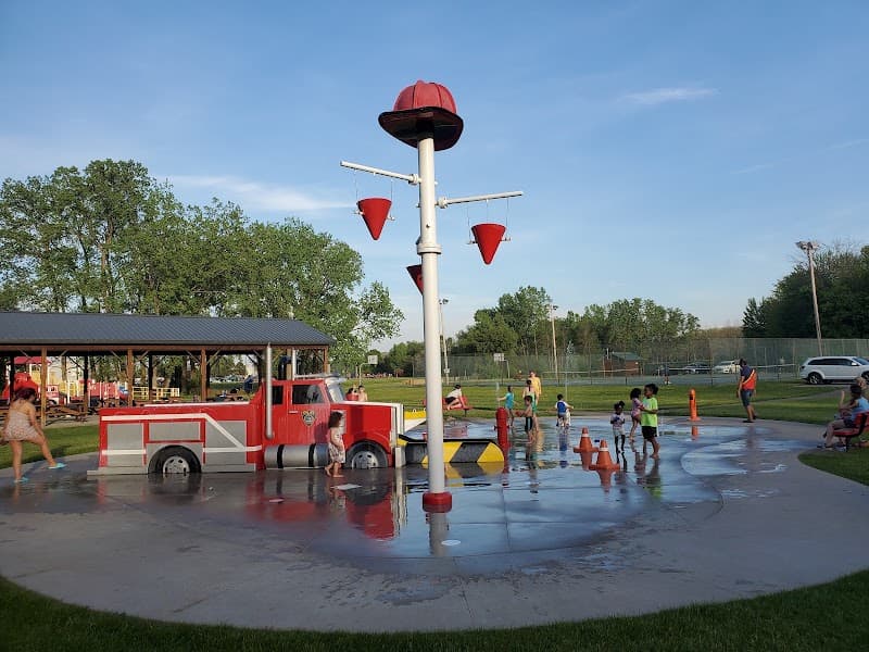 Webster First Responders Park splash pad