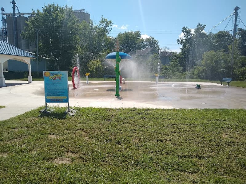 Wescott Park Splash Pad in Walcott, Iowa