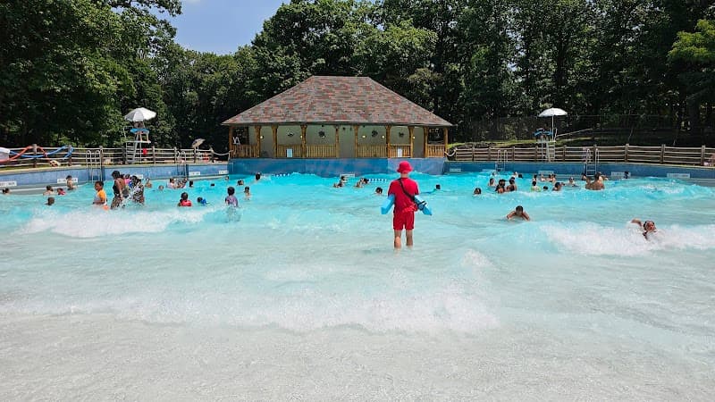 Willson's Waves at Willson's Woods Park in Mount Vernon, New York